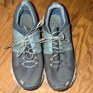 On Running Women’s Athletic Shoes in Blue Gray